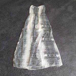Reptile Print Maxi Dress